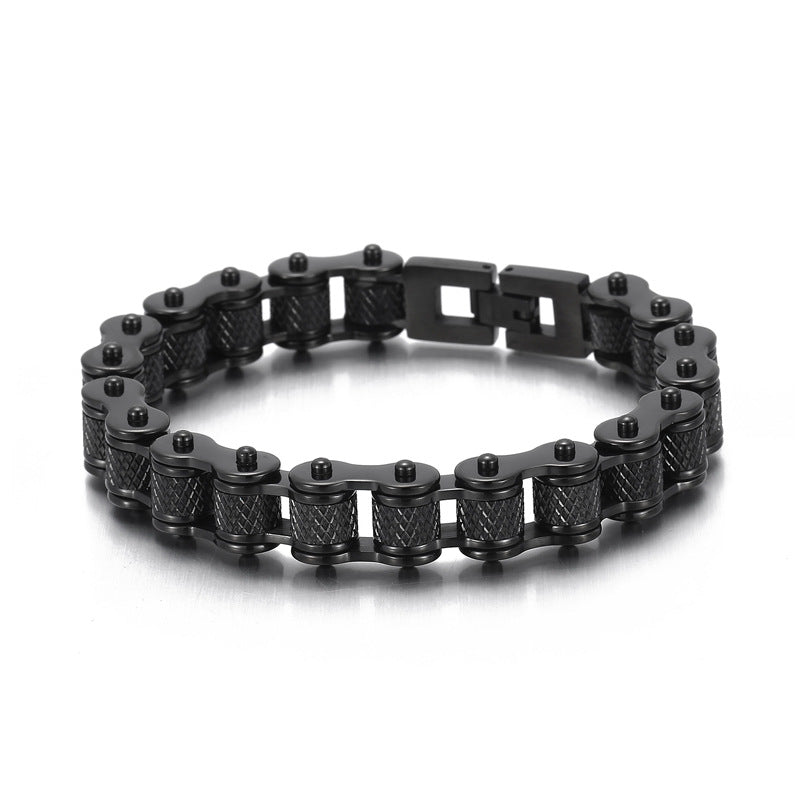 Bicycle Bracelet Titanium Steel Personalized Men's Motorcycle Chain Accessories - V.I.P Digital Presence