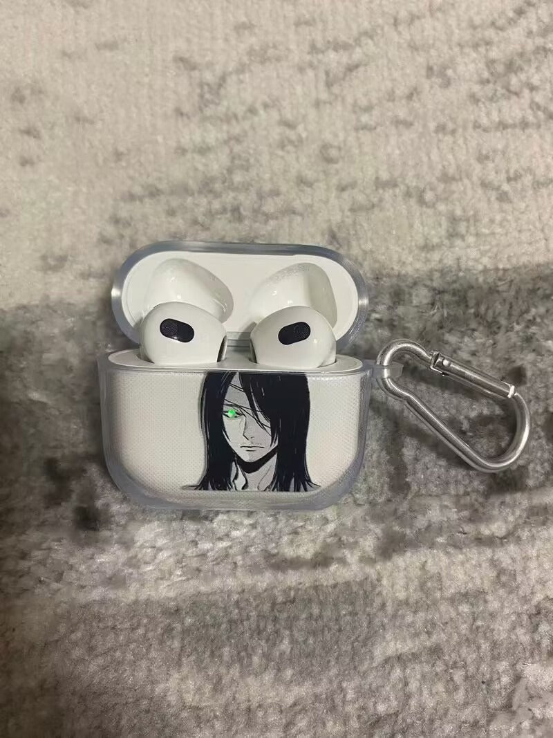 Ataque a los Titanes Eren adulto adecuado para airpodspro2 funda protectora Apple 3 conjunto de auriculares Bluetooth animación