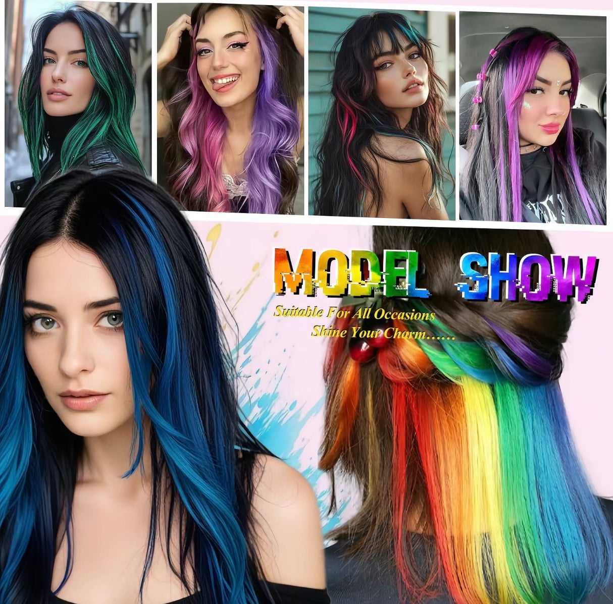 ChromaClip Hair Extensions