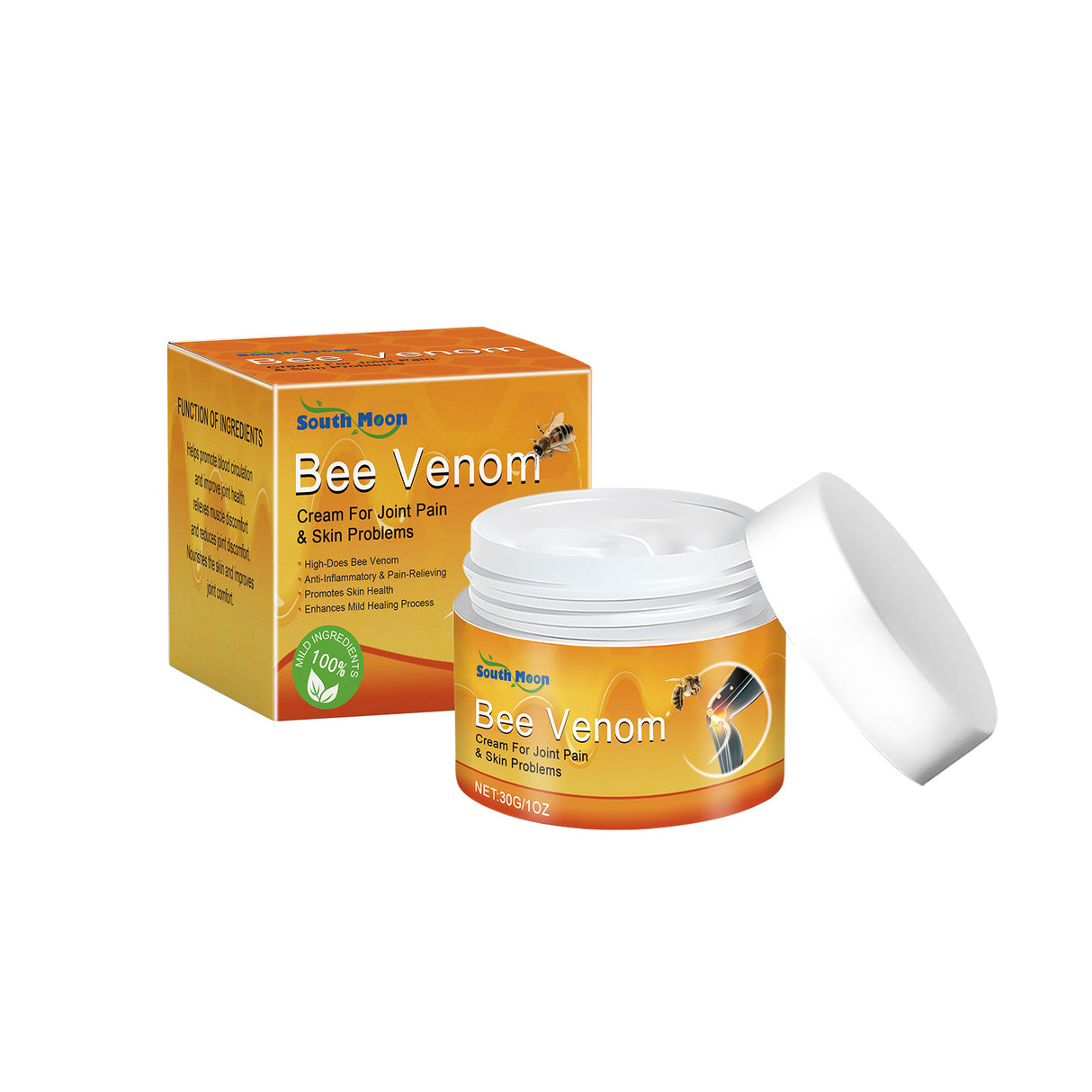 Bee Venom Joint Pain Cream Massage To Relieve Joint Discomfort Knee Lumbar Shoulder And Neck Care Cream - V.I.P Digital Presence