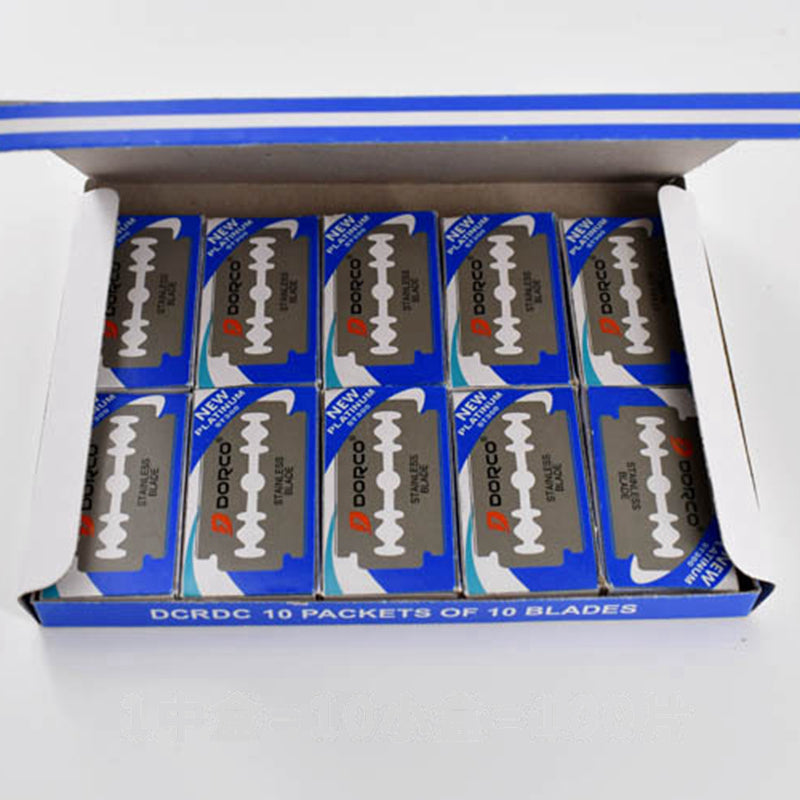 10pcs/box Double-sided Razor Blades Brand Stainless Steel Safety Razor Blades For Men Shave Blade,eyebrow shaping blade - V.I.P Digital Presence