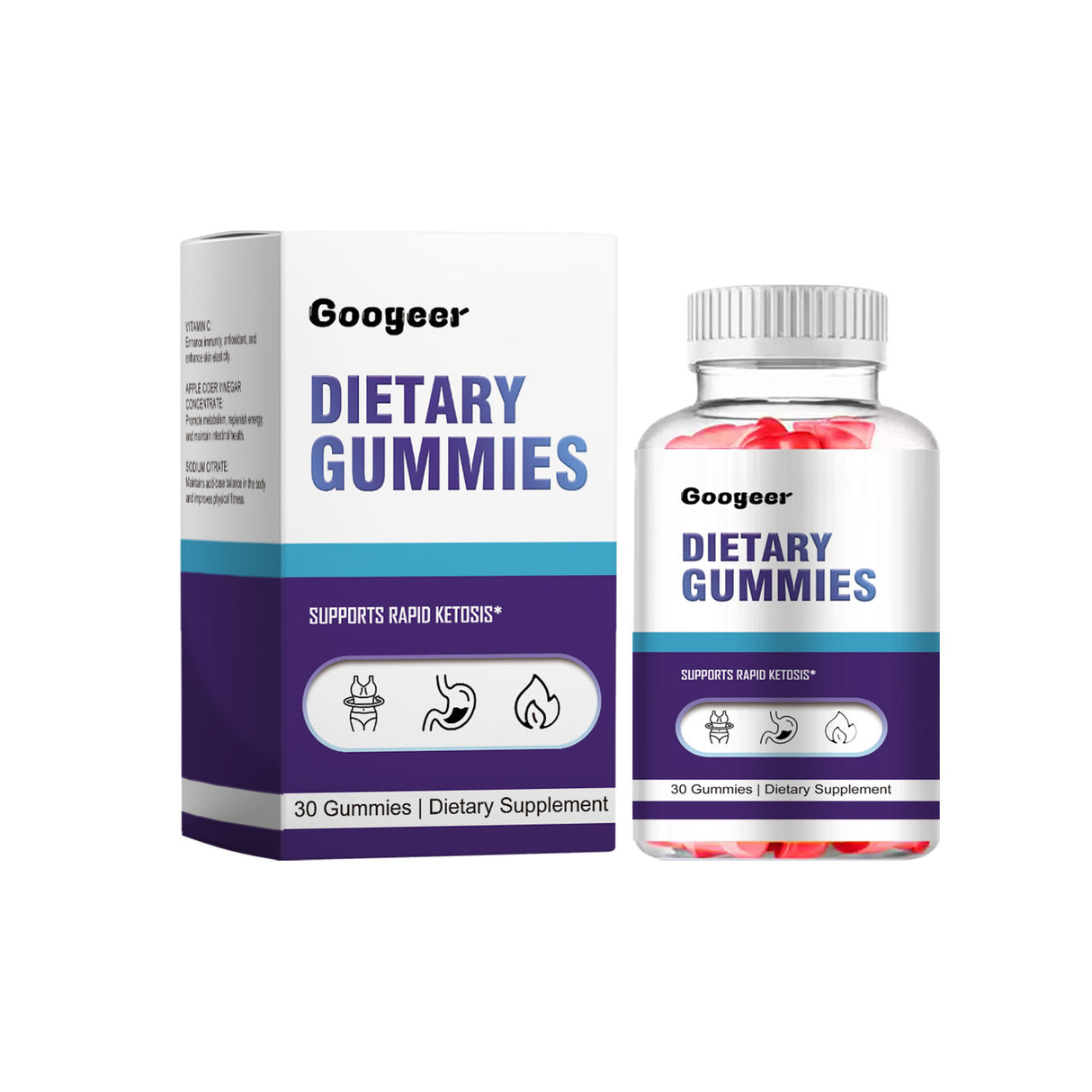 Dietary Gummies, Vitamin Supplement To Improve Immunity Apple Cider Vinegar Fudge - V.I.P Digital Presence
