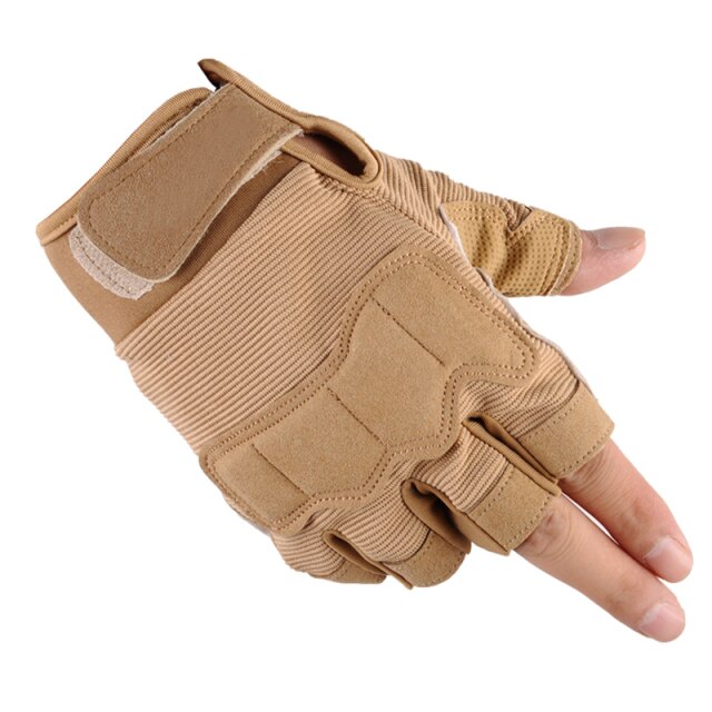 1 Pair Tactical Sports Fitness Weight Lifting Gym Gloves Training Fitness bodybuilding Workout Wrist Wrap Exercise Glove for Men - V.I.P Digital Presence