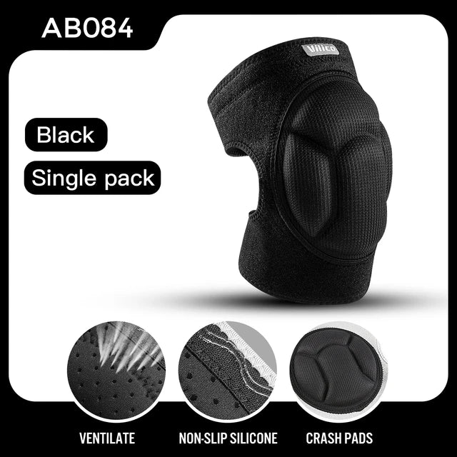 Running basketball cushioning decompression breathable comfortable Velcro sports collision protection leg protection knee protection - V.I.P Digital Presence