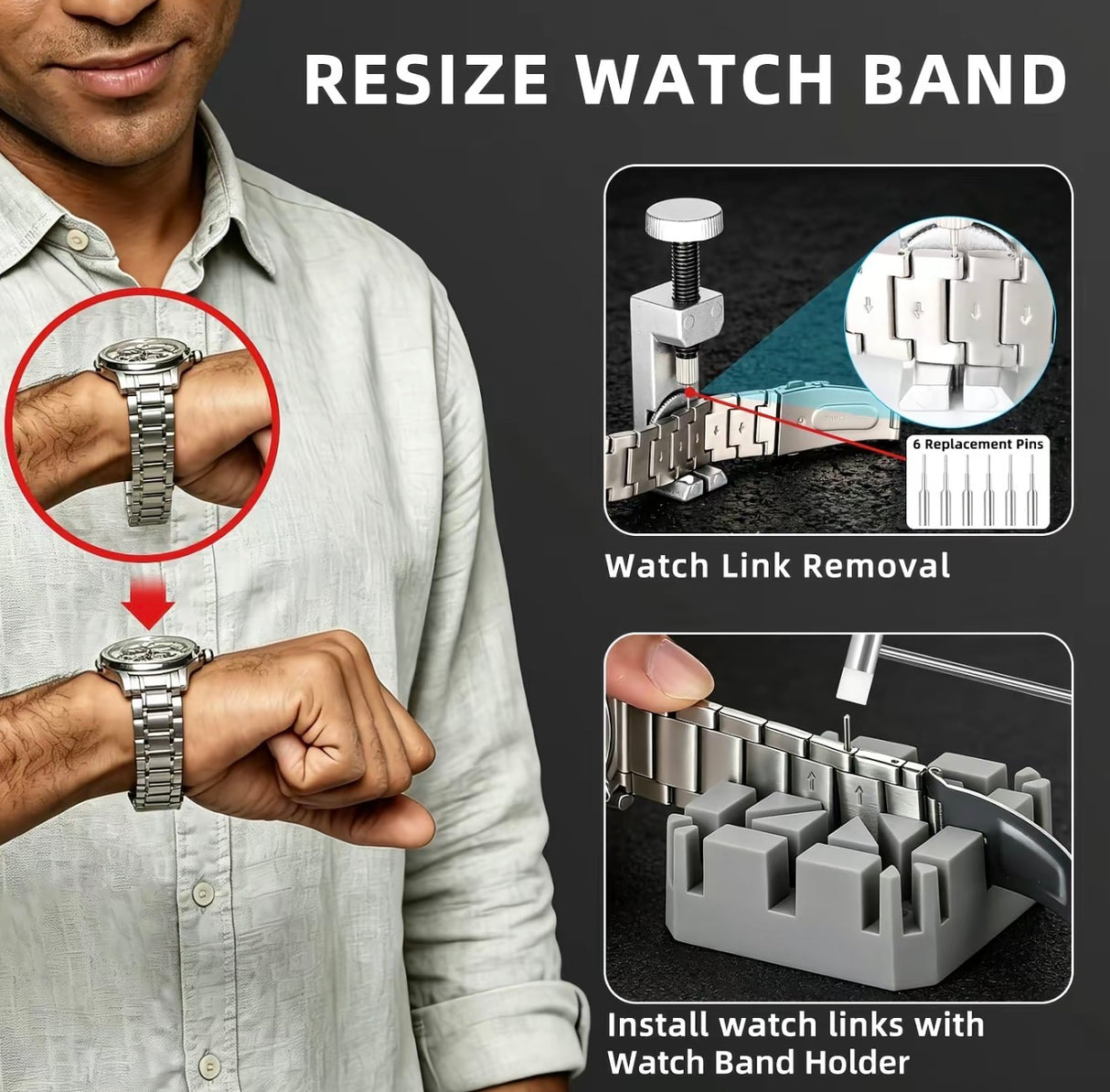 FixTime Watch Repair Tool Kit