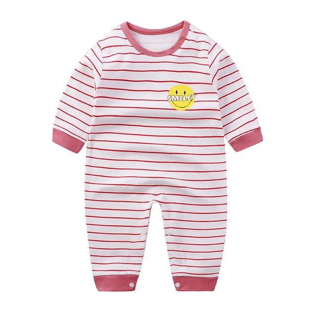2024 Spring Autumn 0-2 Years Old Baby Romper Baby Jumpsuit Boys Girls Long-sleeved Trousers Newborn Romper Climbing Clothes - V.I.P Digital Presence