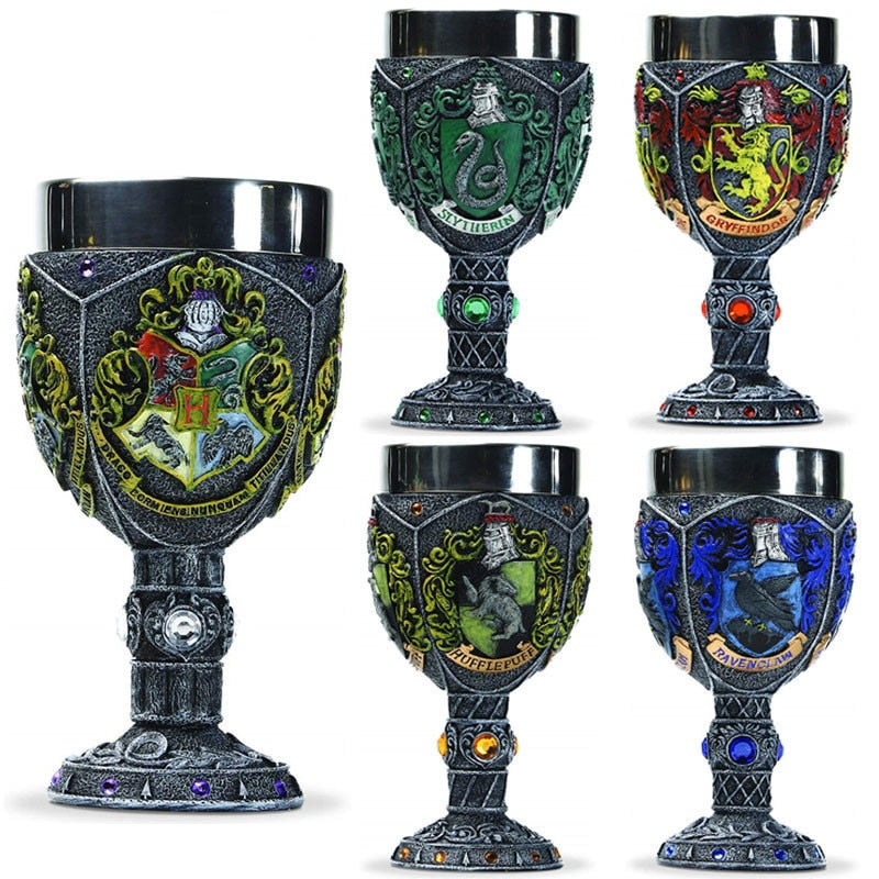 Creative Stainless Steel Goblet & 3D Resin Coffee Cup Artistic Goblet Resin Wine Glass Cups Drinkware Mugs - V.I.P Digital Presence