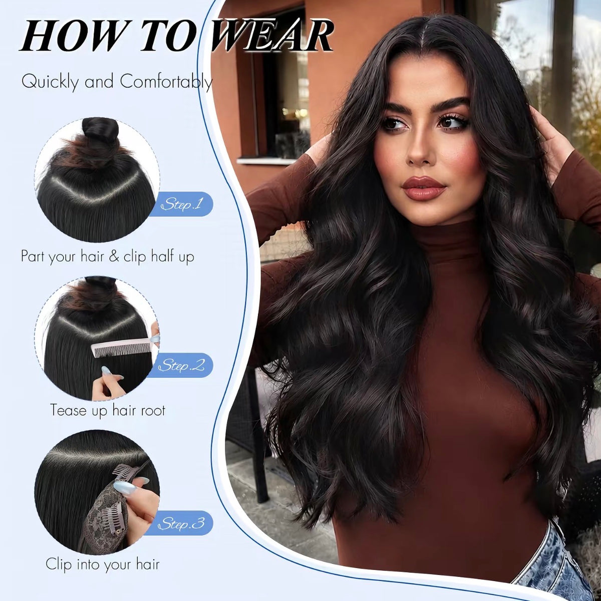 WavyClip Hair Extensions