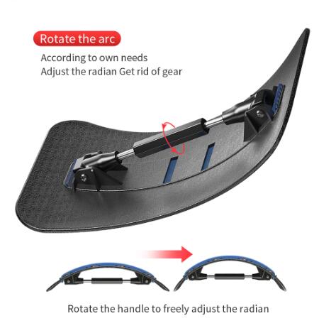 Rotary Adjustment Stretch Relax Stretcher Lumbar Support Spine Pain Relief - V.I.P Digital Presence