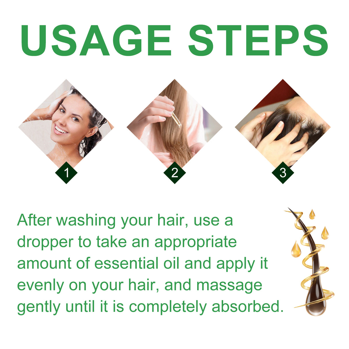 Black Castor Oil, Thickening Hair Repair Soft Massage Scalp To Strengthen Hair Strands - V.I.P Digital Presence