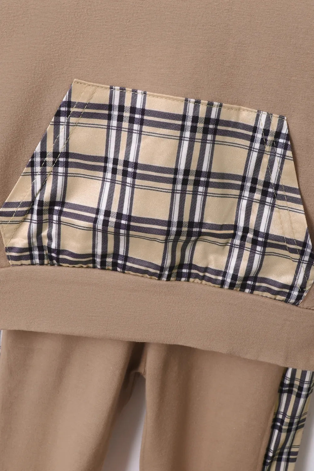 Children's Plaid Hoodie and pants Set - V.I.P Digital Presence