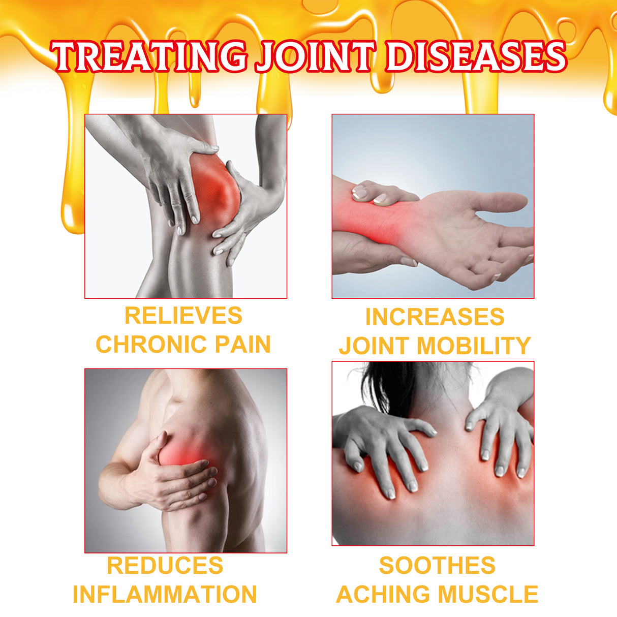 Bee Venom Joint Care Cream, Relieving Joint Muscle Soreness And Body Discomfort Care Massage Cream - V.I.P Digital Presence
