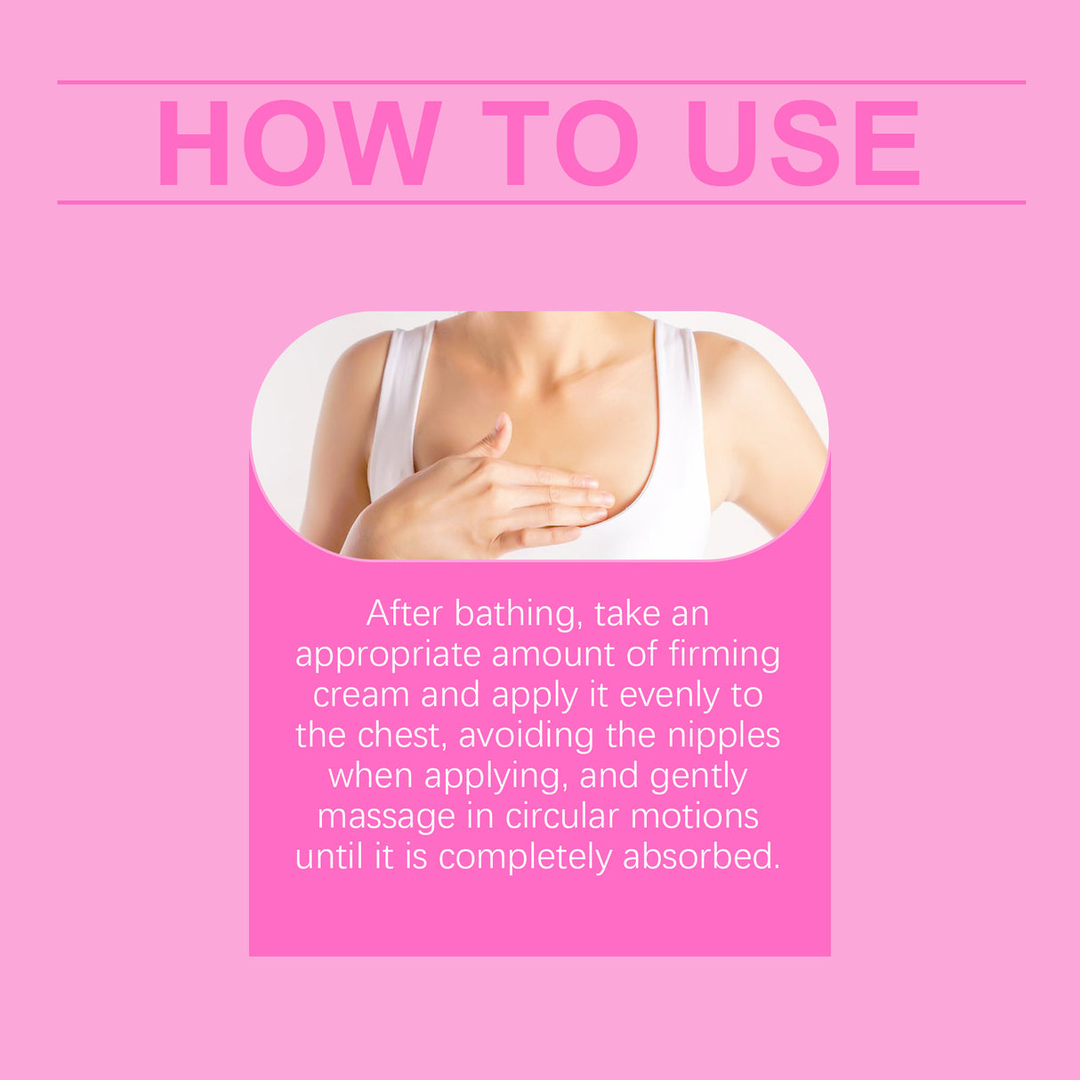 Chest Firming Cream Moisturizes Women's Chest Lift Line Hydrating Massage Treatment Cream - V.I.P Digital Presence