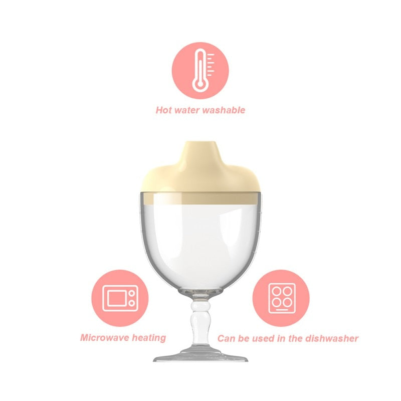 150ML Baby Goblet Water Bottle Infant Cups With Duckbill Mouth Shape For Feeding Baby Training >0M - V.I.P Digital Presence