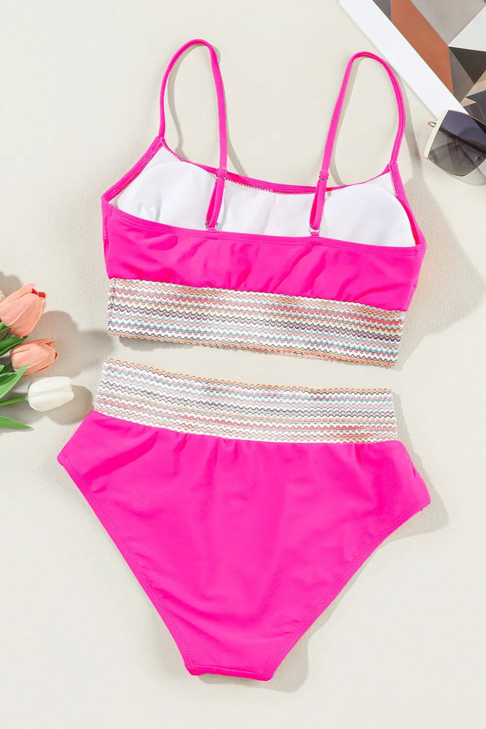 Scoop Neck Spaghetti Strap Two-Piece Swim Set - V.I.P Digital Presence