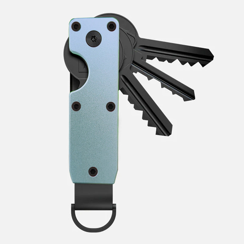 Keychain metal keychain aluminum alloy key storage keyclip - V.I.P Digital Presence