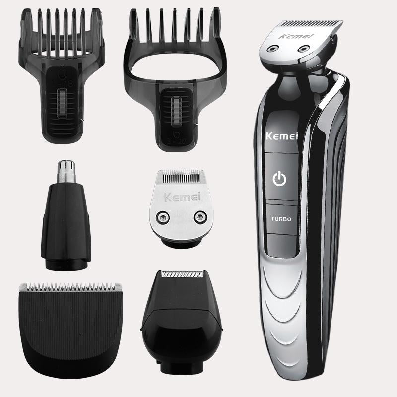Whole body wash Rechargeable Multifunction Personal Electric Men Hair Clipper Shaver Beard Trimmers Nose Cutting Machine Haircut - V.I.P Digital Presence