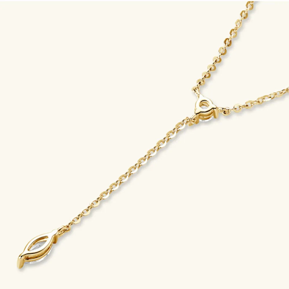 Moissanite 925 Sterling Silver Necklace - V.I.P Digital Presence