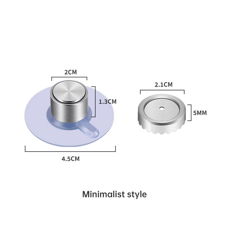 Stainless Steel Magnetic Soap Holder No Trace Paste Soap Holder in Toilet Soap Box Drain Rack Bathroom Shelf - V.I.P Digital Presence