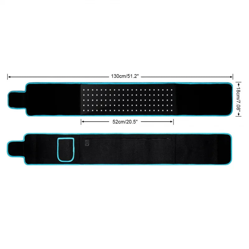 Smart Heat Wireless LED Red Light Infrared Light Waist Massager Belt - V.I.P Digital Presence