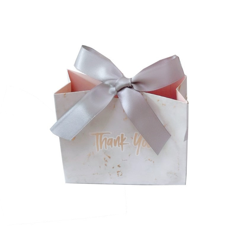 1PCS Marbled creative European style wedding sugar box wedding sugar bag wedding sugar box gift box bag paper bag - V.I.P Digital Presence