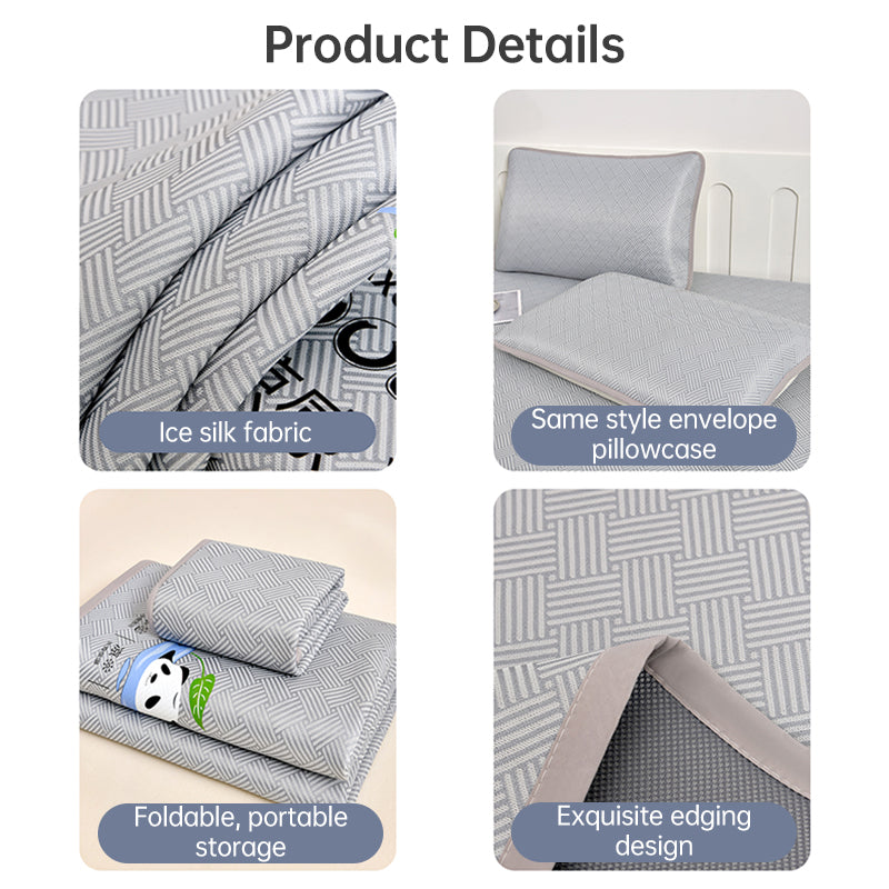 600D Carbon Fiber Summer Mat, Natural Ice Vine Cooling Mat, Can, Naked-sleep Cool Mattress, Pillowcase - V.I.P Digital Presence