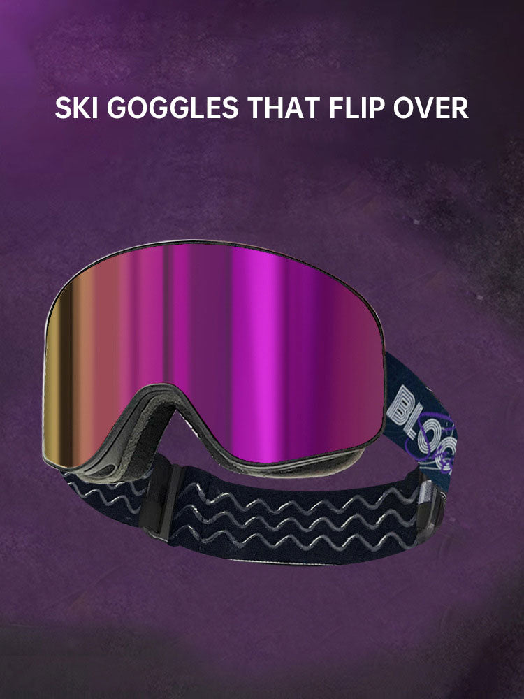 Cover Ski Glasses Winter Outdoor Sports Goggles Double Layer Anti Fog Single Double Plate Snow Goggles - V.I.P Digital Presence