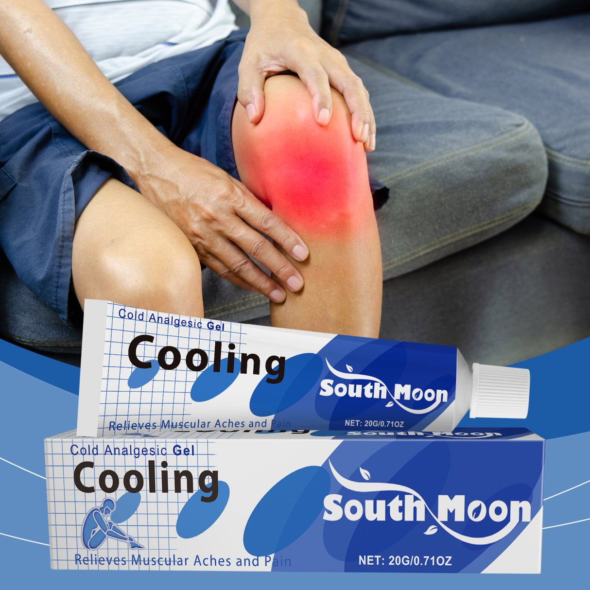 Joint Care Cooling Cream Knee Elbow Joint Massage Treatment Body Moisturizing Cream - V.I.P Digital Presence