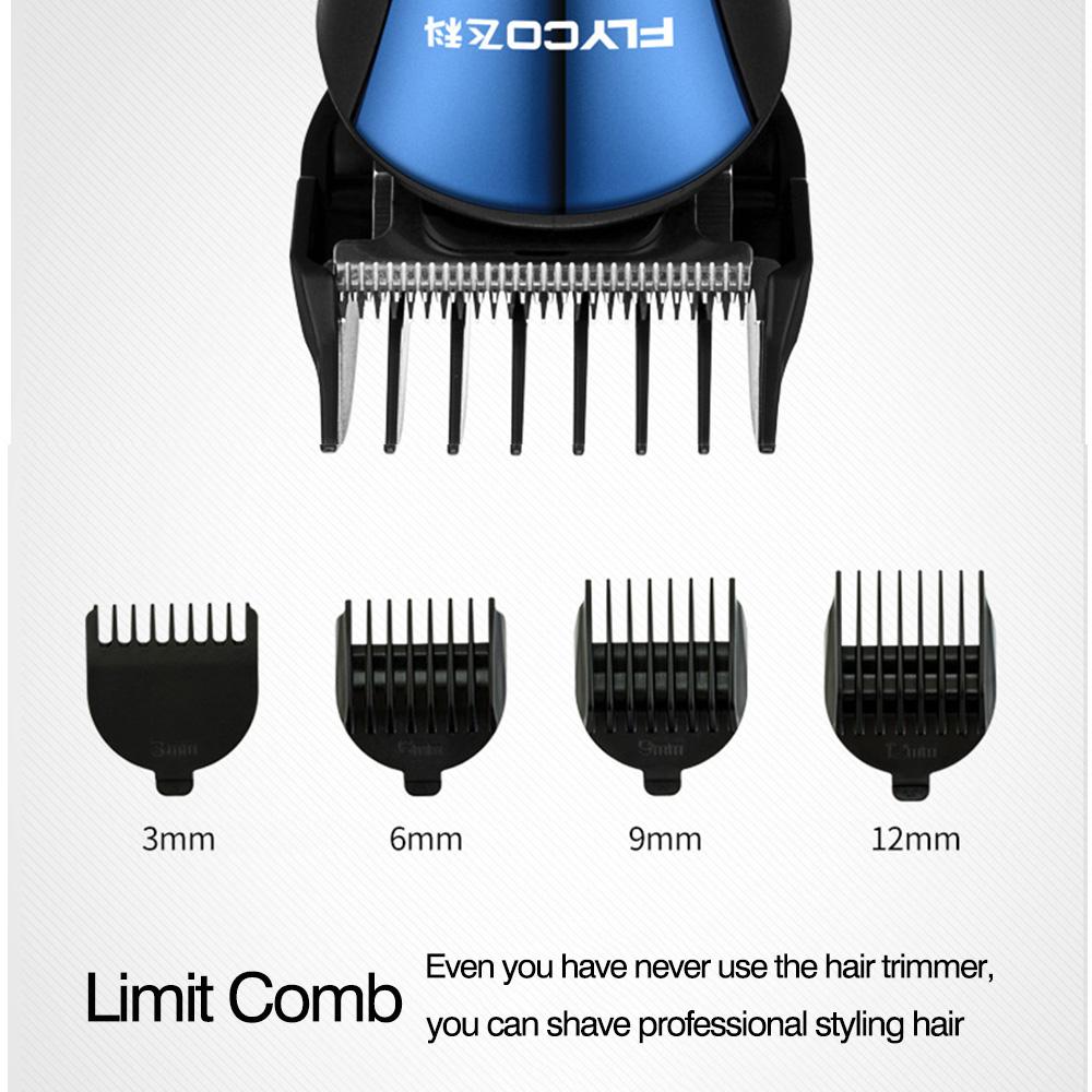FLYCO Rechargeable Electric Hair Clipper Hair Trimmers Professional Cutting Haircut Tools FC5806 - V.I.P Digital Presence