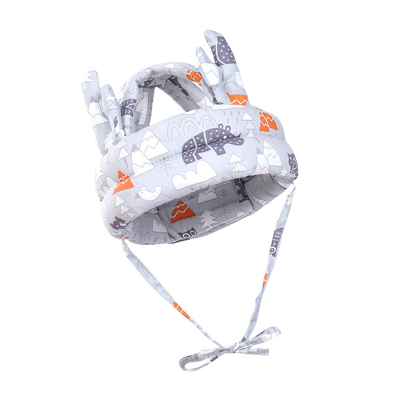 Baby anti-collision hat baby walking anti fall hat children's anti fall head protection hat safe breathable and washable - V.I.P Digital Presence
