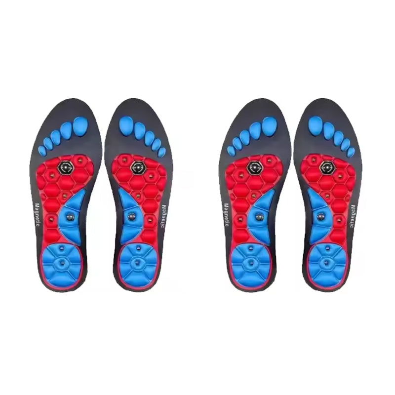 Magnetic therapy sports insoles for foot massage, weight loss, acupressure, anti - fatigue and healthcare - V.I.P Digital Presence