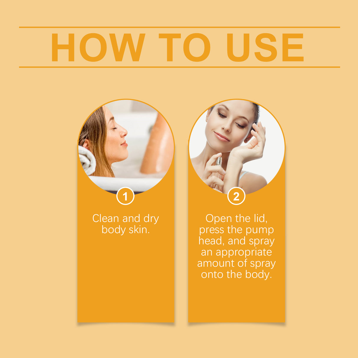 Orange Body Perfume Spray Light Fresh fragrance Keep fragrance portable fruit fragrance spray - V.I.P Digital Presence