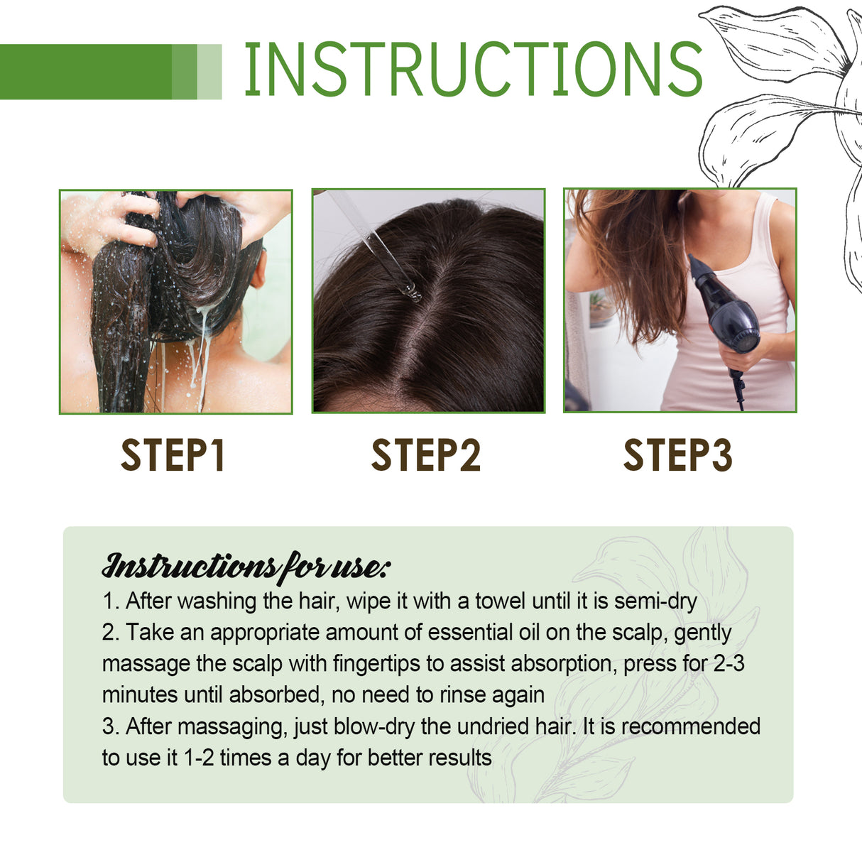 Hair Care Essential Oil Moisturizes And Protects Dry Hair, Moisturizes And Softens Hair Care Essential Oil - V.I.P Digital Presence