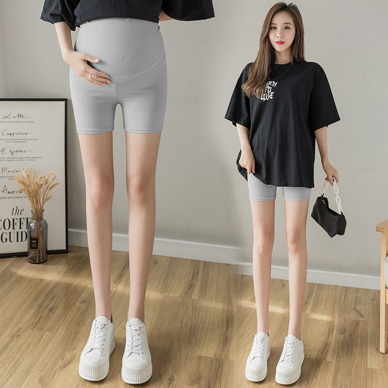Pregnant Women Yoga Pants Sports Crops Cool Cotton Anti glare Safety Pants Seamless Pants - V.I.P Digital Presence