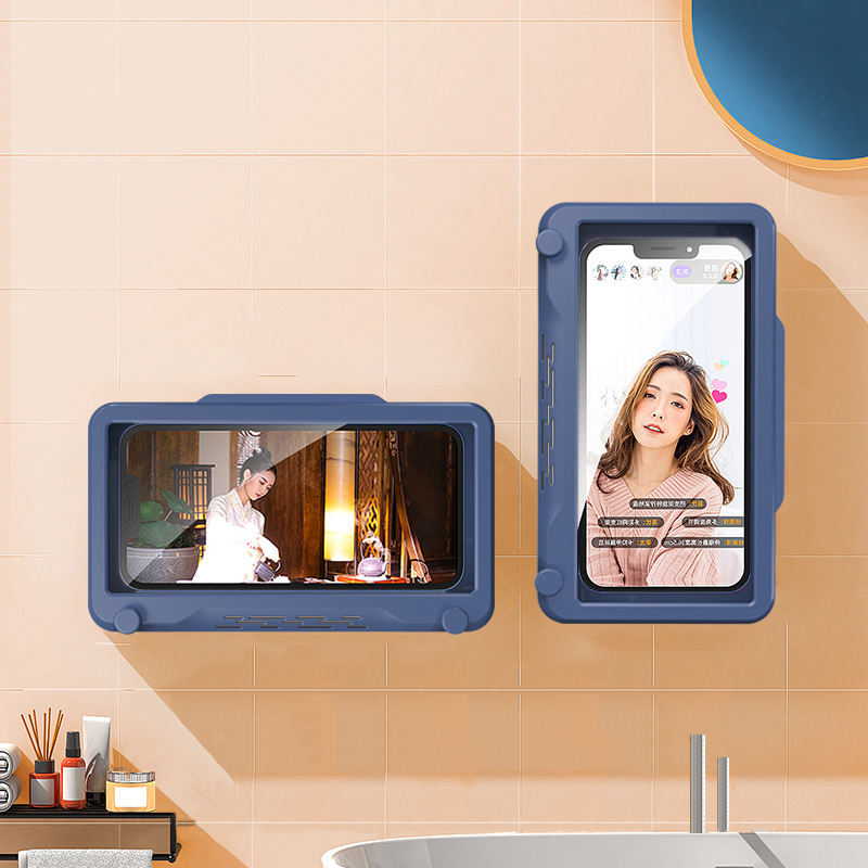 360 Degree Rotating Mobile Phone Holder Phone Stand Shower Phone Holder with Hook Waterproof Custom - V.I.P Digital Presence