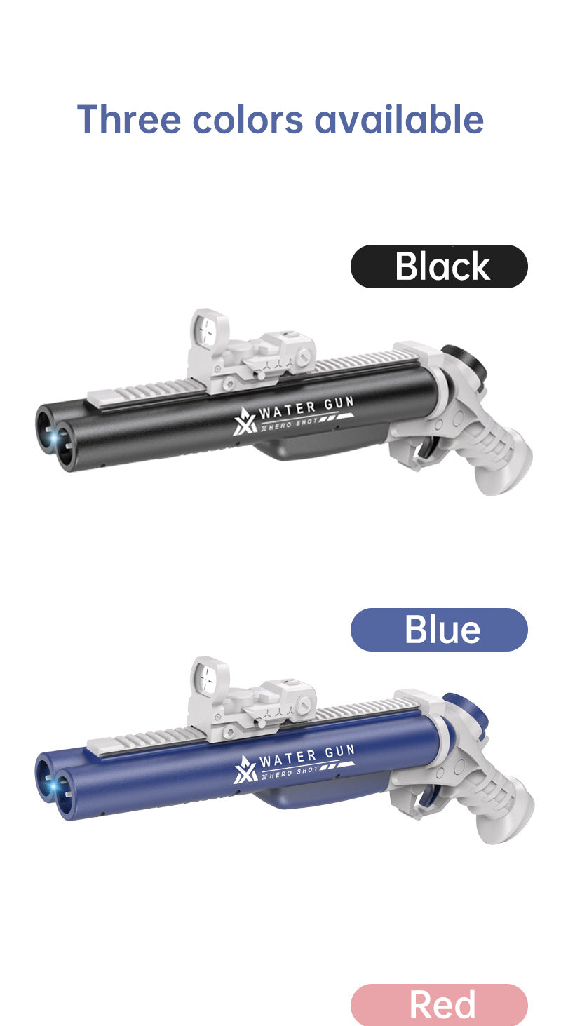 Double tube electric water gun outdoor water play and war toy - V.I.P Digital Presence