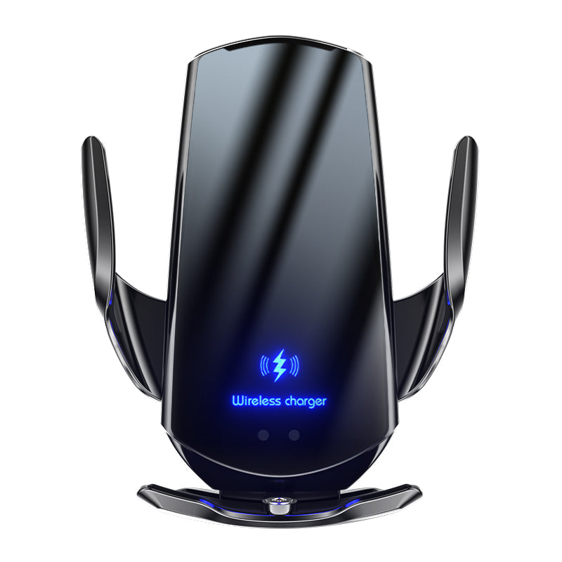 Q3 car wireless charging mobile phone holder 15W induction opening and closing car navigation stand supplies - V.I.P Digital Presence