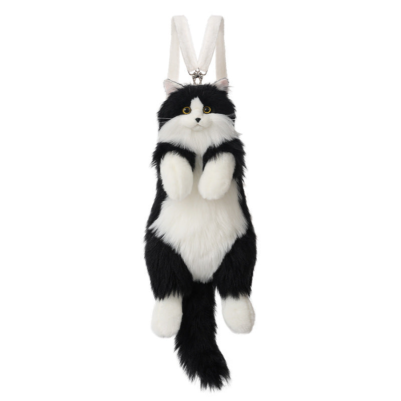 Handmade plush cat backpacks: super cute, trendy. Great bday gifts or toys, doubles as a cat - themed shopping bag! - V.I.P Digital Presence