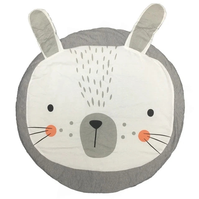 Bonita alfombra de juego de animales para bebé