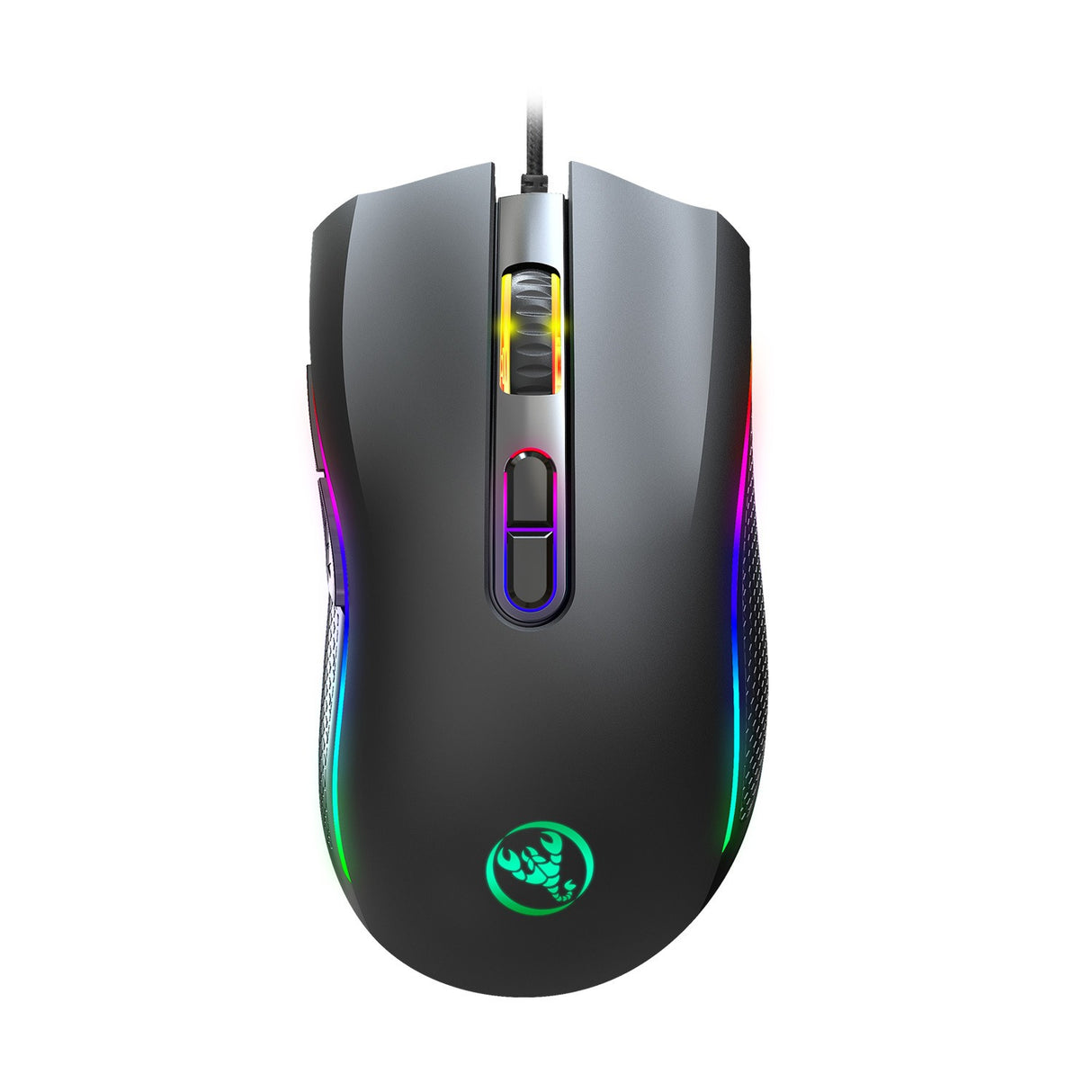 Computer gaming mouse e-sports internet cafe RGB luminous mouse MOUSE e-sports chicken eating wired mouse - V.I.P Digital Presence