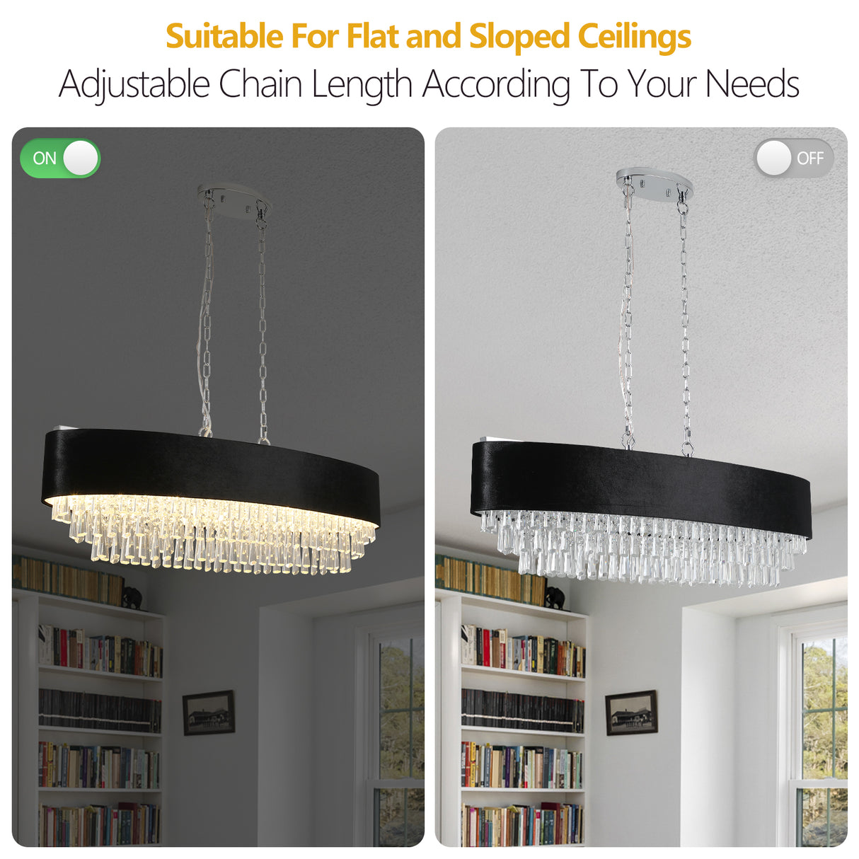 Modern Crystal Chandelier for Living-Room Cristal Lamp Luxury Home Decor Light Fixture - V.I.P Digital Presence