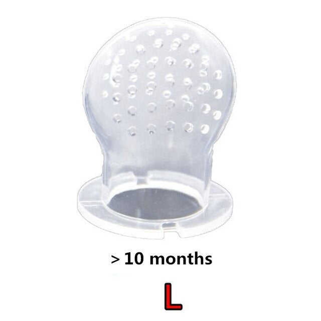 Hot Sale 1 Pcs Food Baby Pacifiers Nipple Pacifiers for Baby Fruit Feeder Nipples Feeding Safe Pacifier Hand Bell Toy - V.I.P Digital Presence