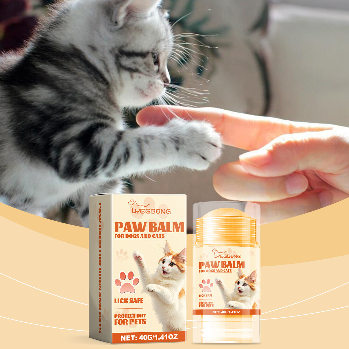 Pet Paw Care Stick for Moisturizing and Softening Paws to Prevent Dryness and Cracking - V.I.P Digital Presence