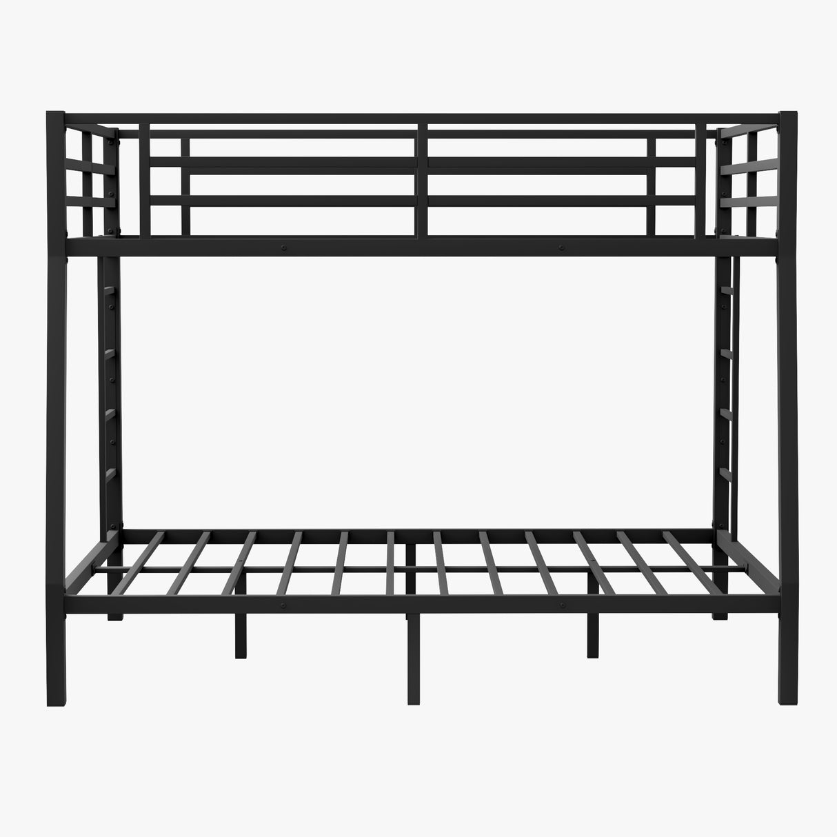 Metal Full XL over Queen Bunk Bed for Teens and Adults,Space-Saving/Noise Reduced/No Box Spring Needed - V.I.P Digital Presence