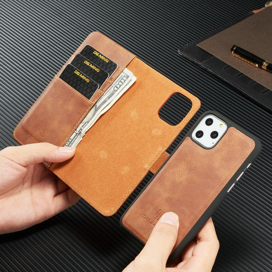 Suitable for iPhone 14 Pro Max Magnet Split Phone Leather Case iPhone 13 Pro Max Protective Case - V.I.P Digital Presence