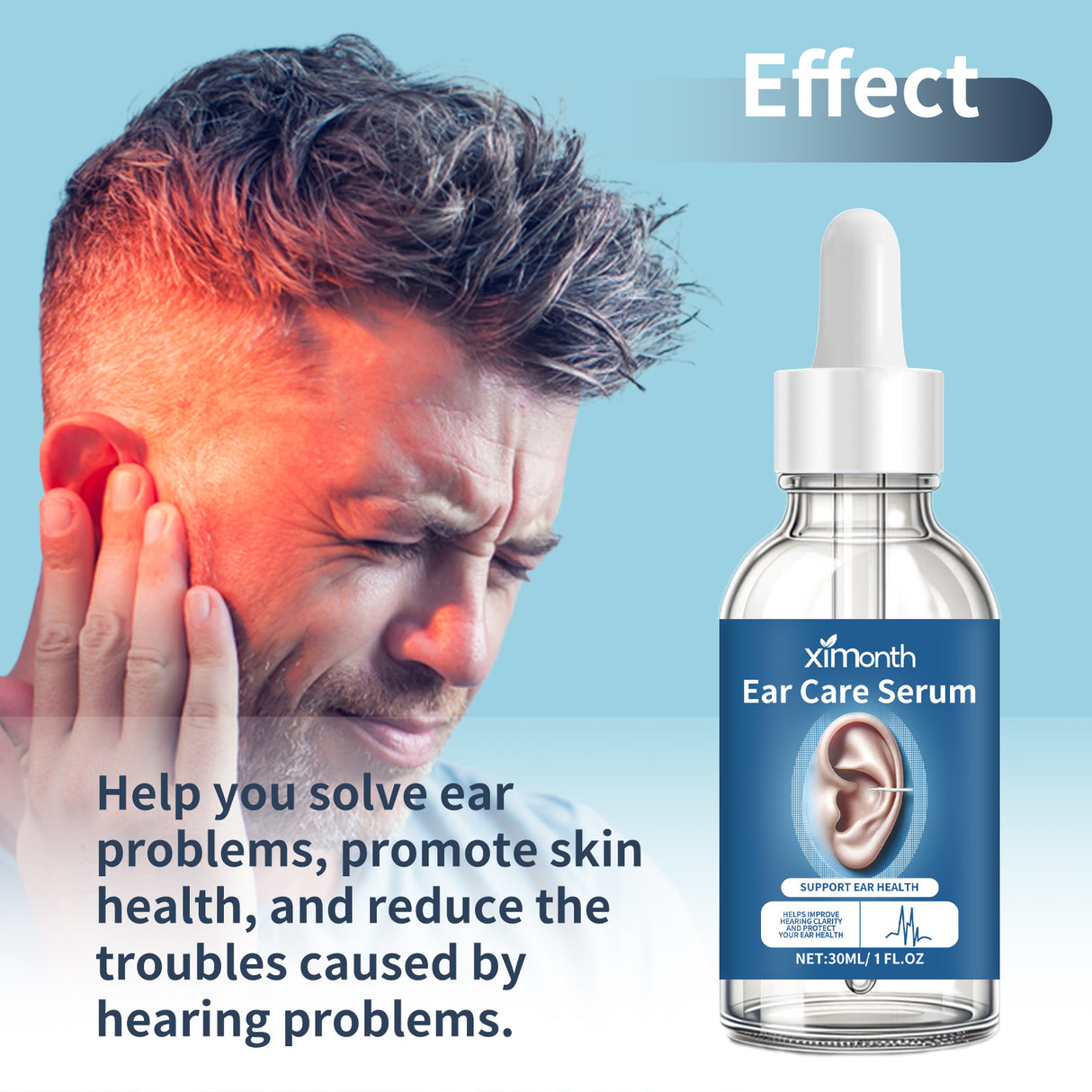 Ear Care Serum, Relieve Inner Ear Obstruction Ear Ringing Ear Discomfort Cochlear Ear Kang Care Solution - V.I.P Digital Presence