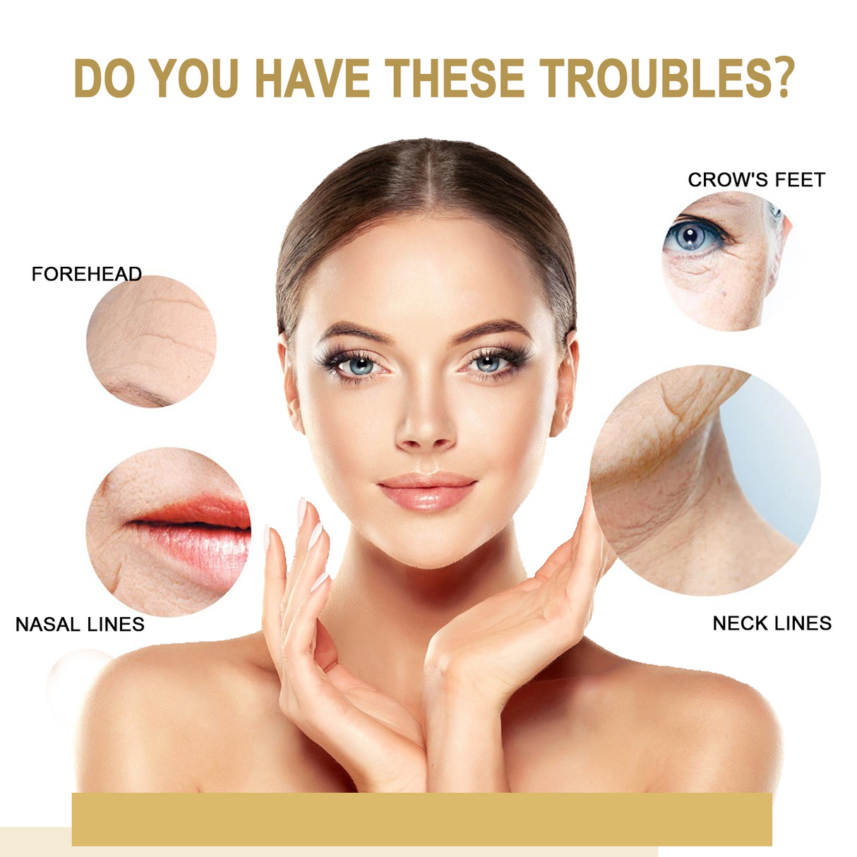 Golden Age Essence Lightening Fine Lines, Firming Skin, Hydrating And Moisturizing Face Essence - V.I.P Digital Presence