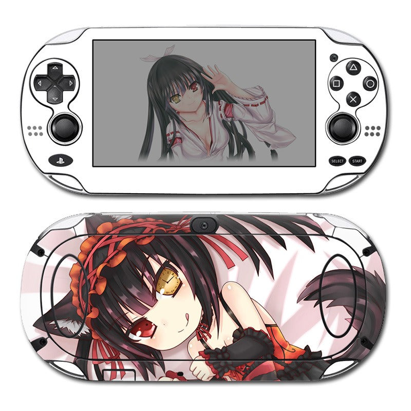 Pegatina PSV1000 de anime para PS Vita1000, pegatina de máquina a color de dibujos animados, película protectora mate para el cuerpo