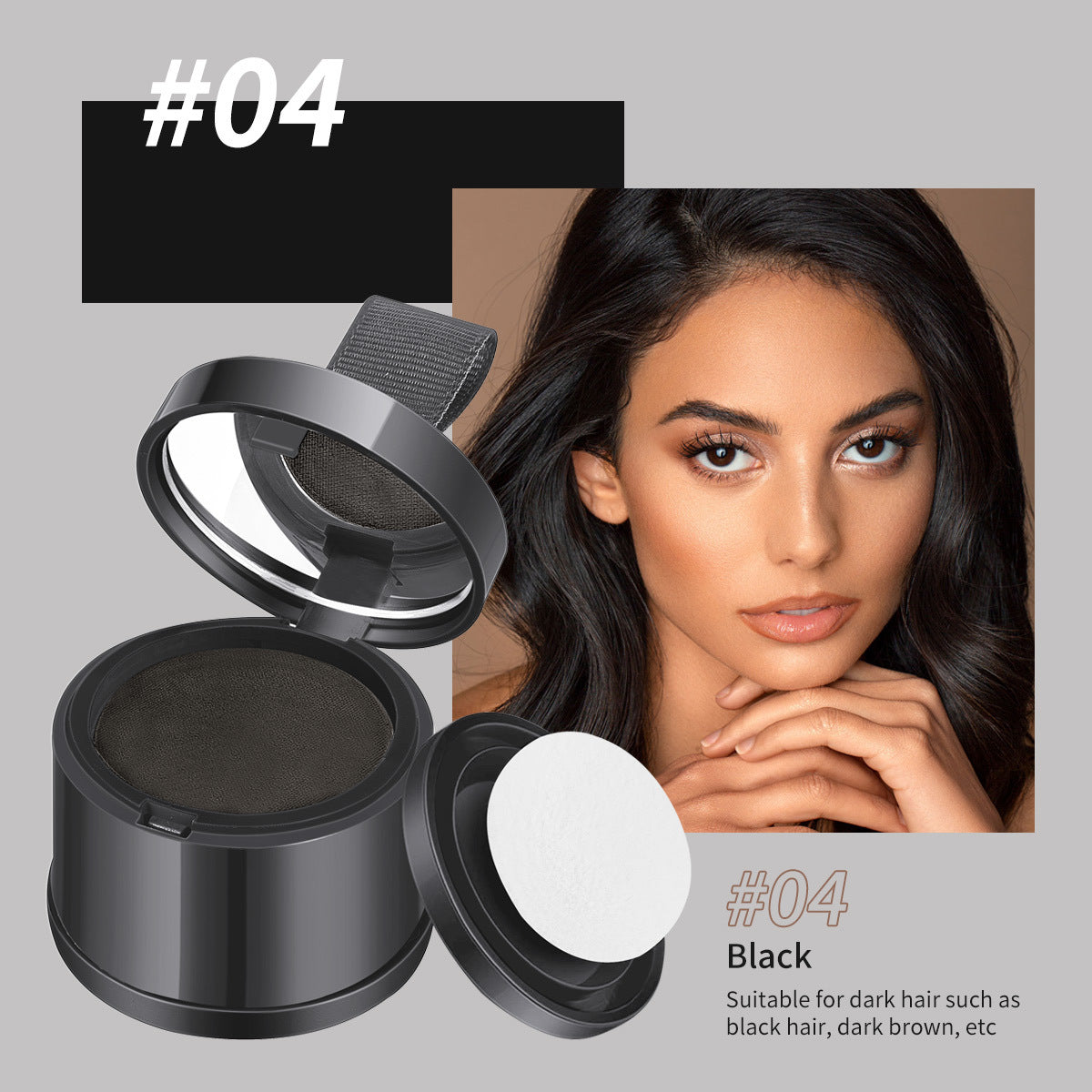 Hairline powder contouring shadow filling forehead hair replacement artifact waterproof and sweat-proof - V.I.P Digital Presence