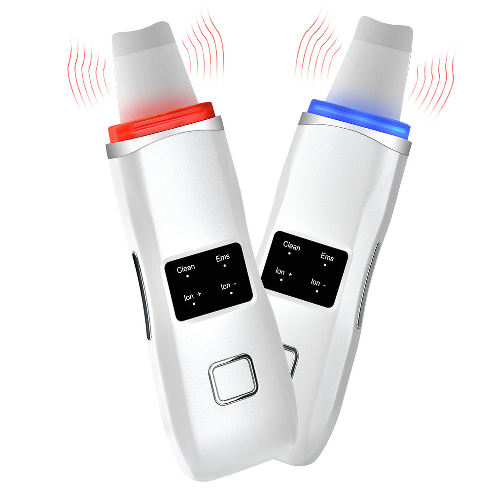 Ultrasonic Peeling Machine HailiCare Positive And Negative Ions Red And Blue Light To Remove Blackheads And Acne Beauty Instrument - V.I.P Digital Presence
